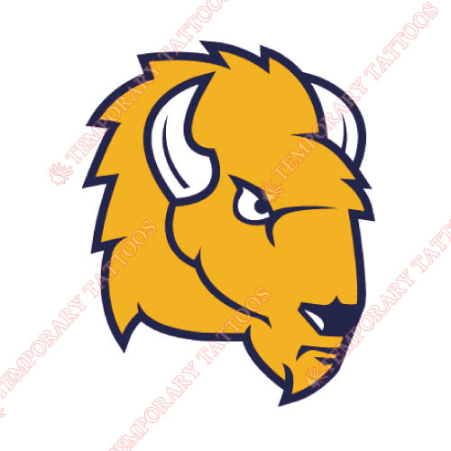 Lipscomb Bisons Customize Temporary Tattoos Stickers NO.4792